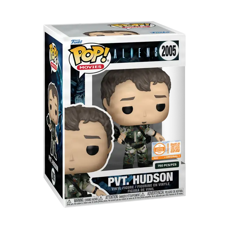 Funko Pop! Aliens Pvt. Hudson with Protector LE 750