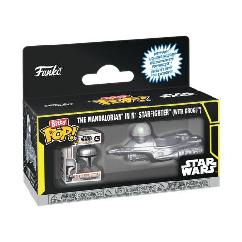 Funko - STAR WARS - Bitty Pop Ride - N1 with Mando