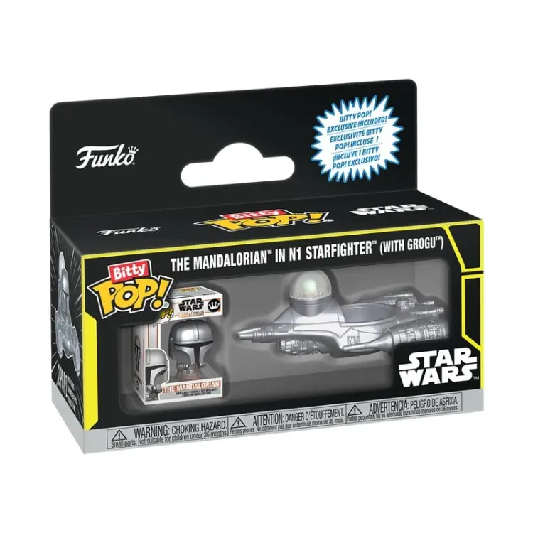 Funko - STAR WARS - Bitty Pop Ride - N1 with Mando
