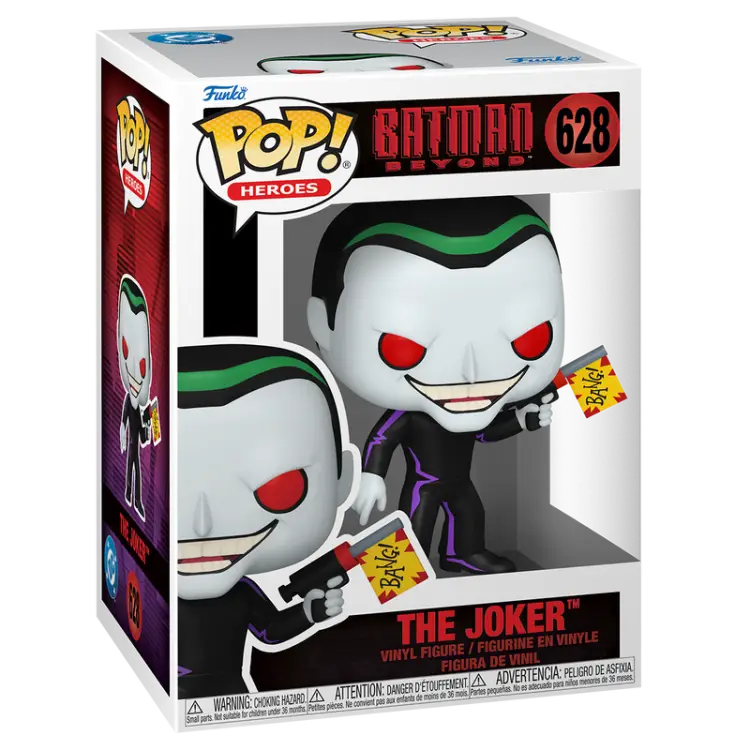 Funko - BATMAN BEYOND - POP Heroes N° 628 - Joker with gun