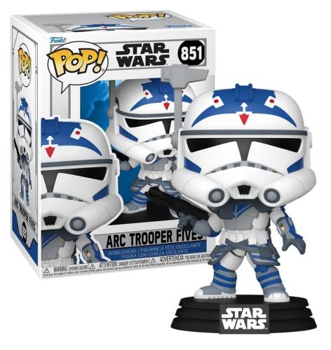 Funko - STAR WARS - POP Star Wars N° 851 - Fives Arc Trooper