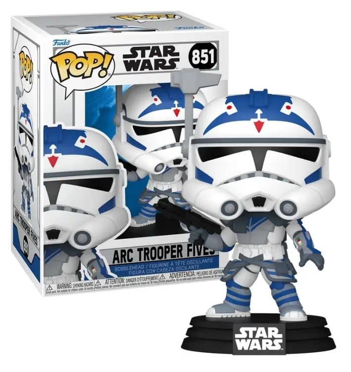 Funko - STAR WARS - POP Star Wars N° 851 - Fives Arc Trooper