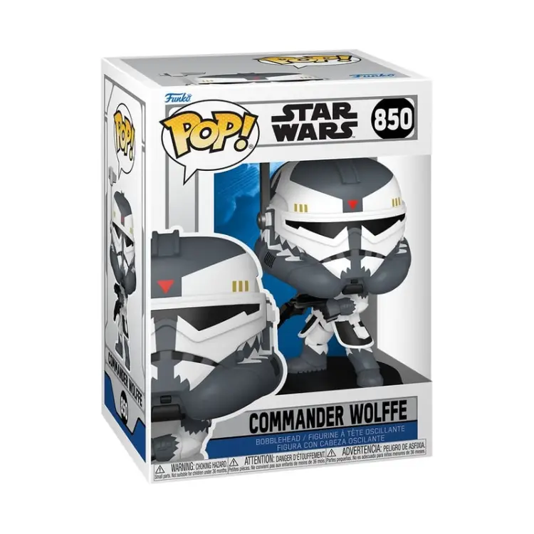 Funko - STAR WARS - POP Star Wars N° 850 - Commander Wolffe