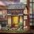 Cutebee - BOOK NOOK KIT - DIY - Kirishima Cha-an - 145pc + LED Light