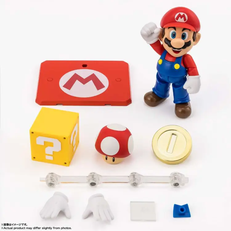 SUPER MARIO - Mario - Figurka S.H. Figuarts 10 cm