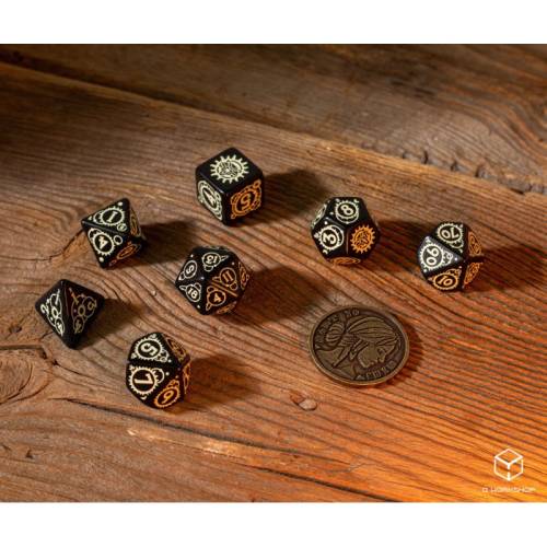 Komplet Kości Q Workshop - The Witcher Dice Set Ciri The Zireael