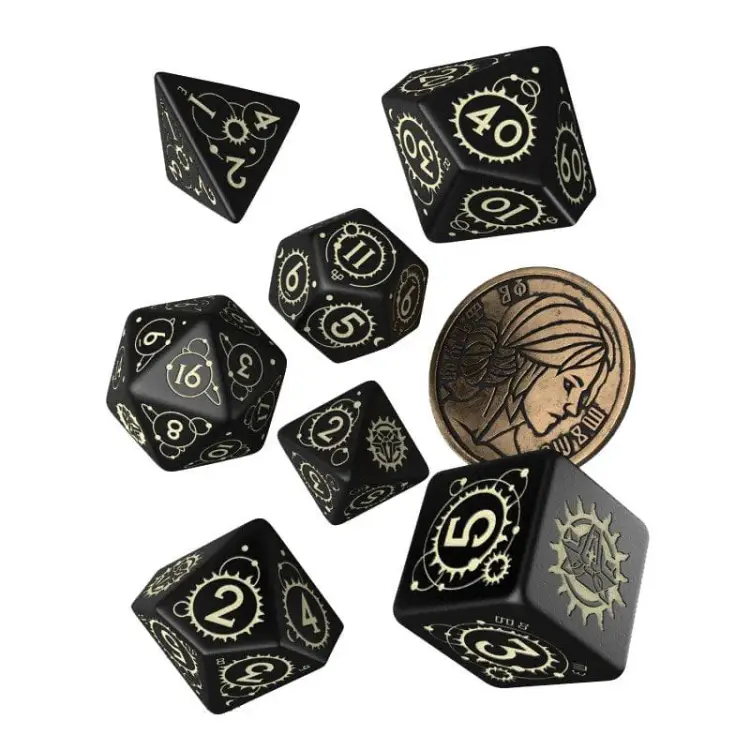 Komplet Kości Q Workshop - The Witcher Dice Set Ciri The Zireael