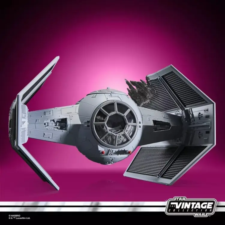 Hasbro - STAR WARS - Darth Vader's Tie Advanced - Figure Vintage Coll. 10cm