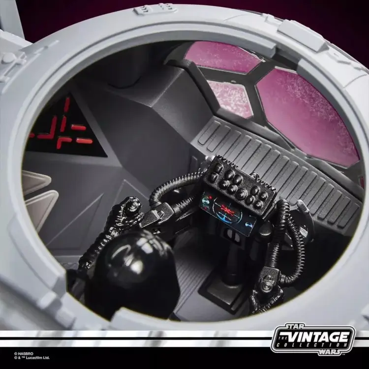 Hasbro - STAR WARS - Darth Vader's Tie Advanced - Figure Vintage Coll. 10cm