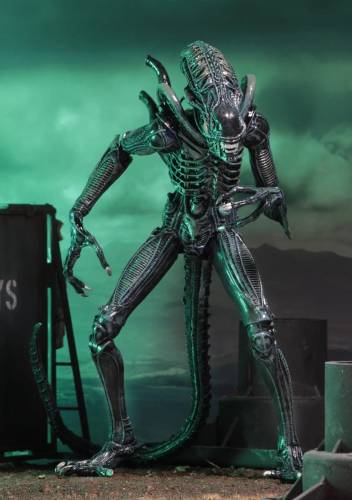 Neca - ALIENS - Warrior Alien Blue - Figure Ultimate 23cm