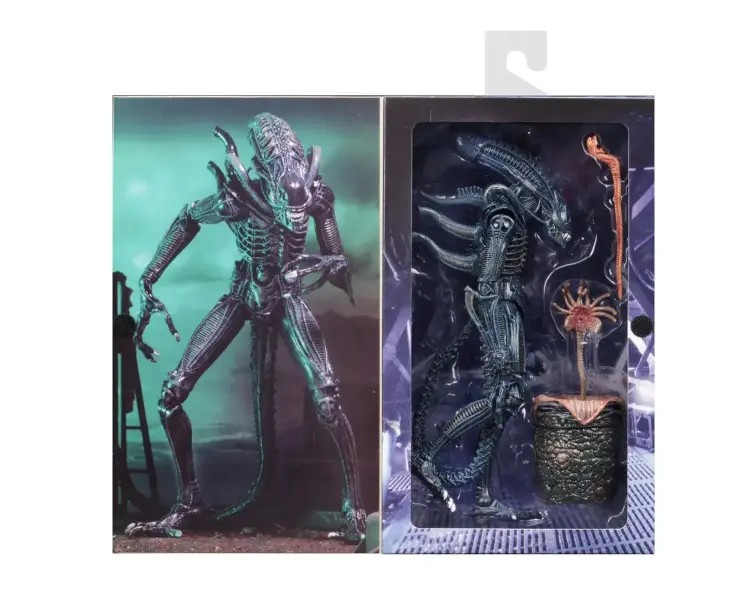 Neca - ALIENS - Warrior Alien Blue - Figure Ultimate 23cm