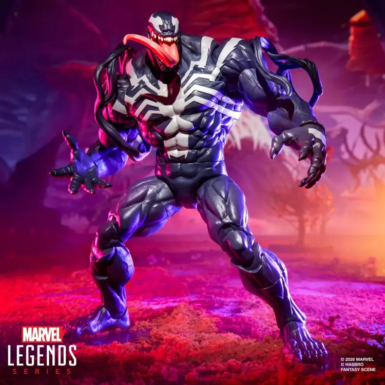 Hasbro - MARVEL RIVALS - Venom & Jeff the Land Shark - Fig. Legend Series 15cm