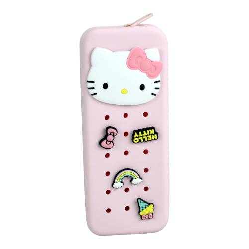 ITotal - HELLO KITTY - Silicone Pencil Case with pins