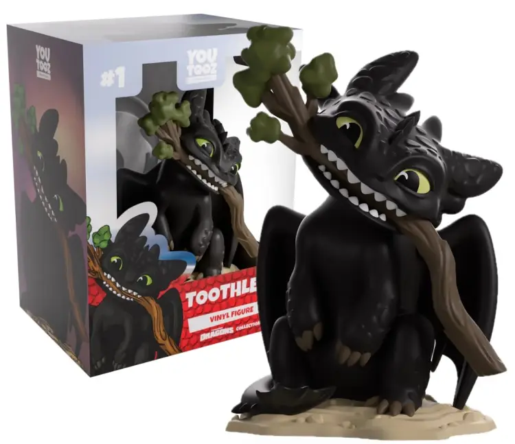 YouTooz - HOW TO TRAIN YOUR DRAGON - Toothless - Figure Youtooz 13cm