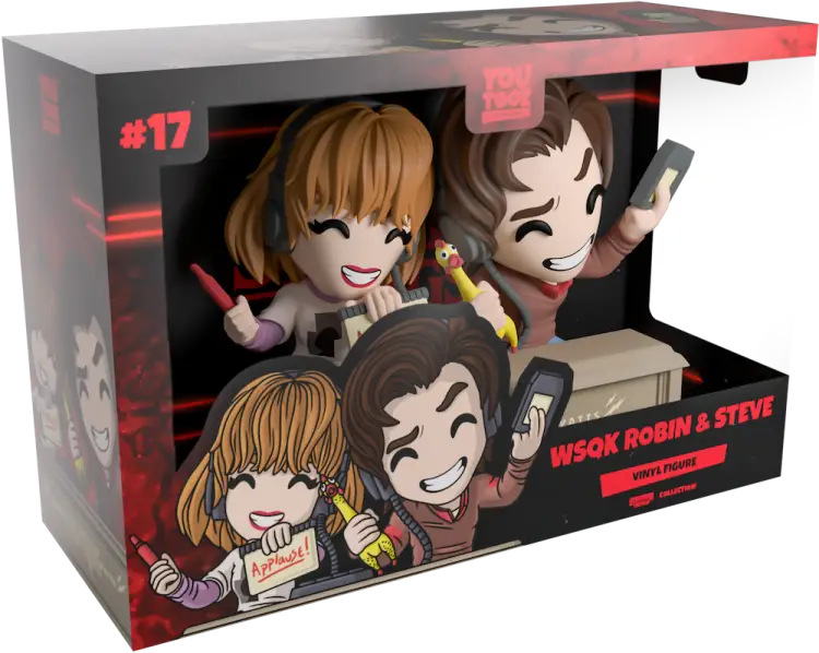 YouTooz - STRANGER THINGS - WSQK Robin & Steve - Figure Youtooz 13cm