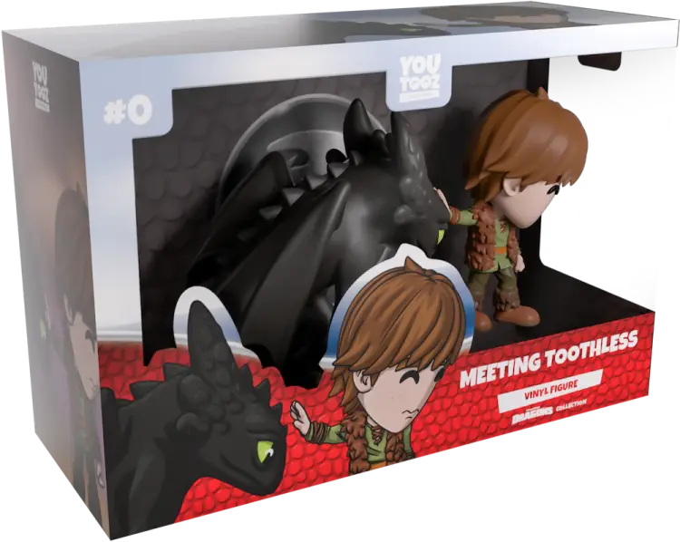 YouTooz - HOW TO TRAIN YOUR DRAGON - Meeting Toothless - Figure Youtooz 11cm