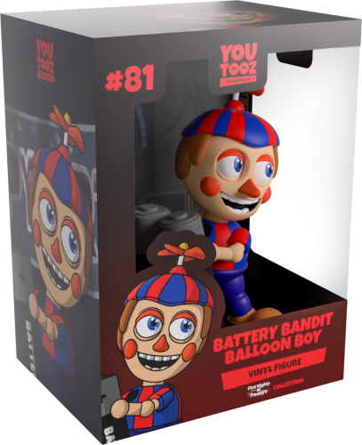 YouTooz - FIVE NIGHTS AT FREDDY'S -Battery Bandit Balloon Boy -Fig. Youtooz 12cm