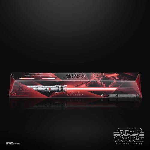 Hasbro - STAR WARS - Black Series Lightsaber Force FX Elite Maul