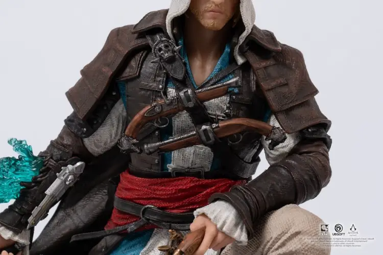 PureArts - ASSASSIN'S CREED BLACK FLAG - Edward -Statue Animus 1/8 27cm