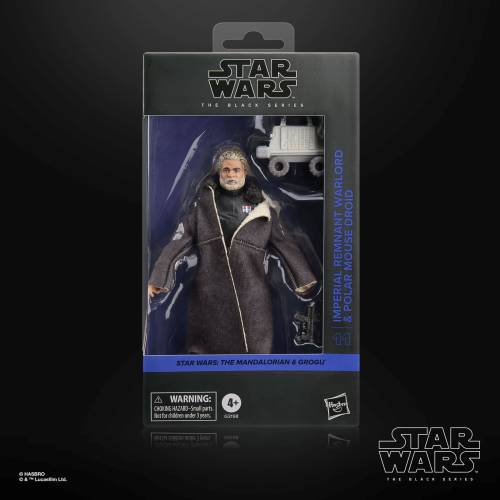 Hasbro - MANDALORIAN & GROGU - Imperial Warlord - Figure Black Series 15cm