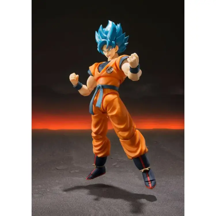 Figurka Dragon Ball Super Broly S.H. - Super Saiyan God Goku14 cm