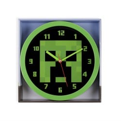 Peershardy - MINECRAFT - Creeper - Wall Clock 9,8inch