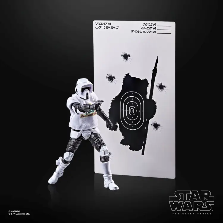 Hasbro - STAR WARS - Scout Trooper "May the 4th be.."  - Fig. Black Series 15cm