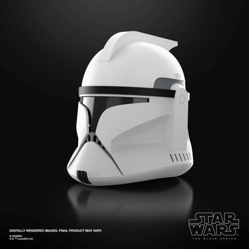 Hasbro - STAR WARS - Electronic Helmet Clone Trooper Phase I Black Series
