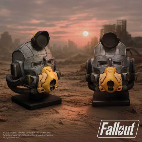 Nemesis - FALLOUT - Helmet Excavator - Mini Replica 11cm