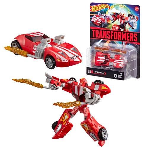 Hasbro - TRANSFORMERS X HOT WHEELS - Twin Mill - Figure Collaborative 12.5cm