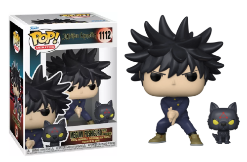 Funko - JUJUTSU KAISEN - POP N° 1112 - Megumi w/Dogs