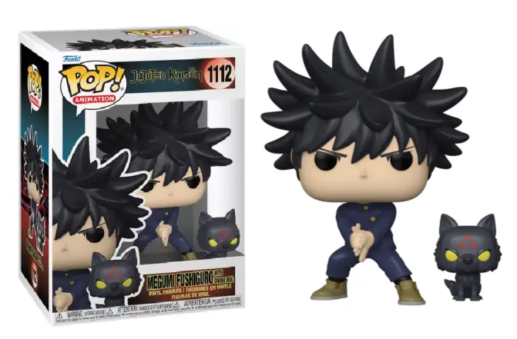 Funko - JUJUTSU KAISEN - POP N° 1112 - Megumi w/Dogs
