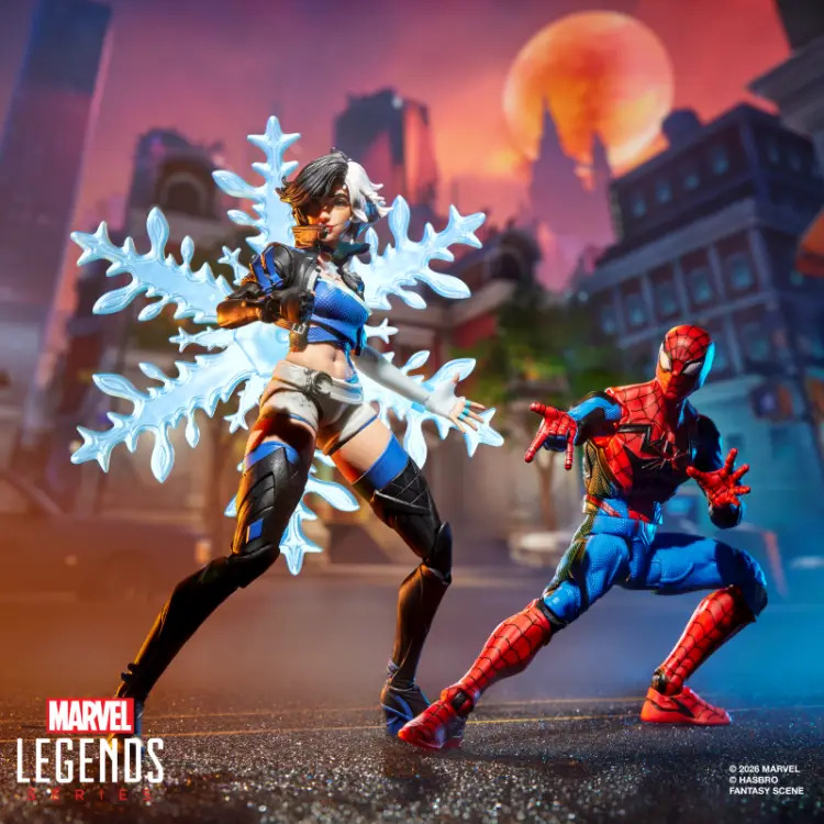 Hasbro - MARVEL RIVALS - Spider-Man & Luna Snow - Figure Legends Series 15cm
