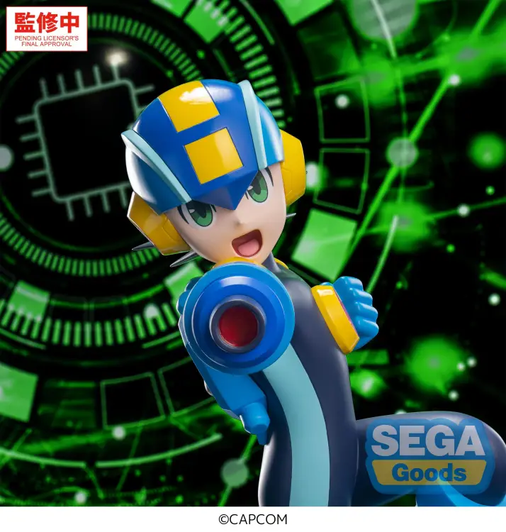 Sega Goods - MEGA MAN BATTLE NETWORK - Mega Man - Figure Luminasta 22cm