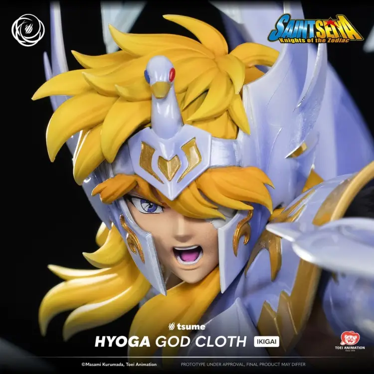 Tsume - SAINT SEIYA - Hyoga God Cloth - Statue Ikigai 1/6 By Tsume 41cm