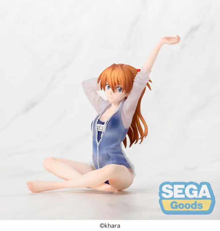 Sega Goods - EVANGELION - Asuka "School Swimsuit" - Figure Yumemirize 16cm