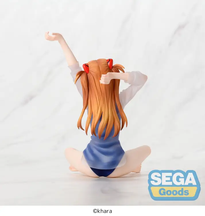 Sega Goods - EVANGELION - Asuka "School Swimsuit" - Figure Yumemirize 16cm