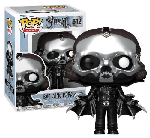Funko - GHOST - POP Rocks N° 512 - Bat Wing Papa (Diamond) (Glitter)