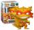 Funko - GODZILLA X TURTLES -POP Animation N°2344 -Michelangelo X King Ghidorah