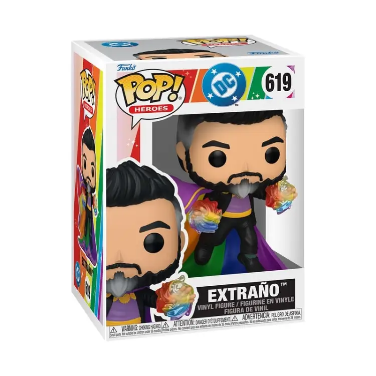 Funko - PRIDE - POP Heroes N° 619 - Extrano