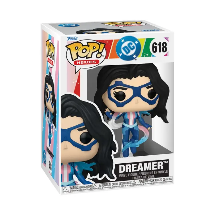 Funko - PRIDE - POP Heroes N° 618 - Dreamer