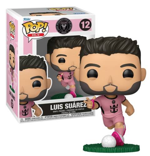 Funko - INTER MIAMI - POP MLS N° 12 - Luis Suarez "Pink"