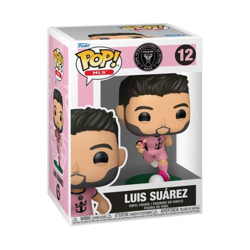 Funko - INTER MIAMI - POP MLS N° 12 - Luis Suarez "Pink"