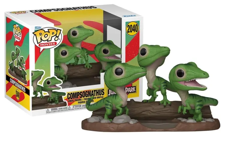 Funko - JURASSIC PARK - POP Premium N° 2040 - Compsognathus