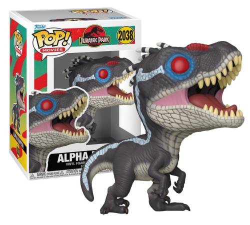Funko - JURASSIC PARK - POP Movies N° 2038 - Alpha Raptor