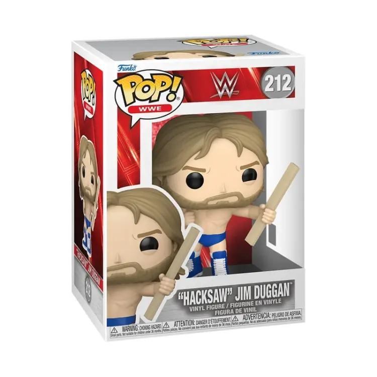 Funko - WWE - POP N° 212 - Hacksaw Jim Duggan