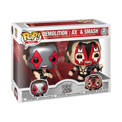Funko - WWE - POP - 2 Pack Demolition Ax & Smash