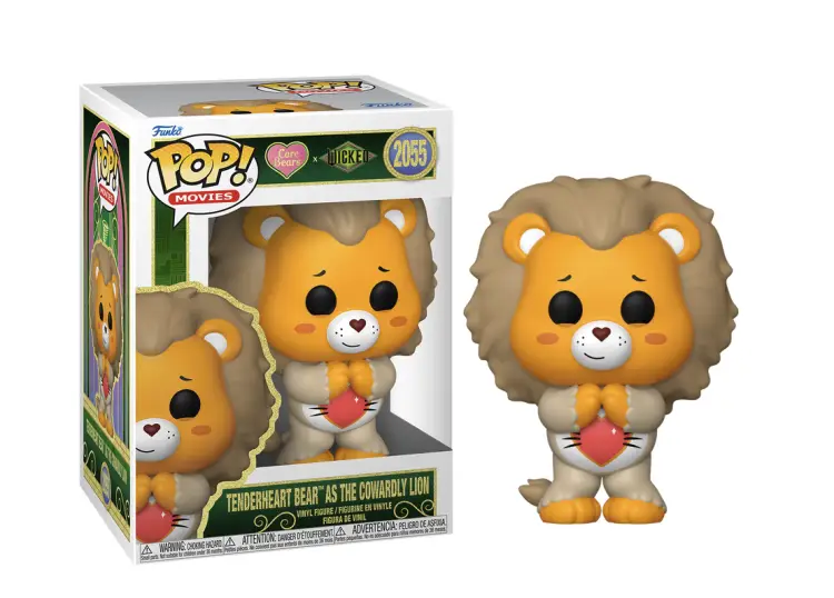 Funko - WICKED CARE BEARS - POP N°2055 - Tenderheart Bear as the Cowardly Lion