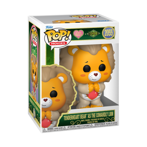 Funko - WICKED CARE BEARS - POP N°2055 - Tenderheart Bear as the Cowardly Lion