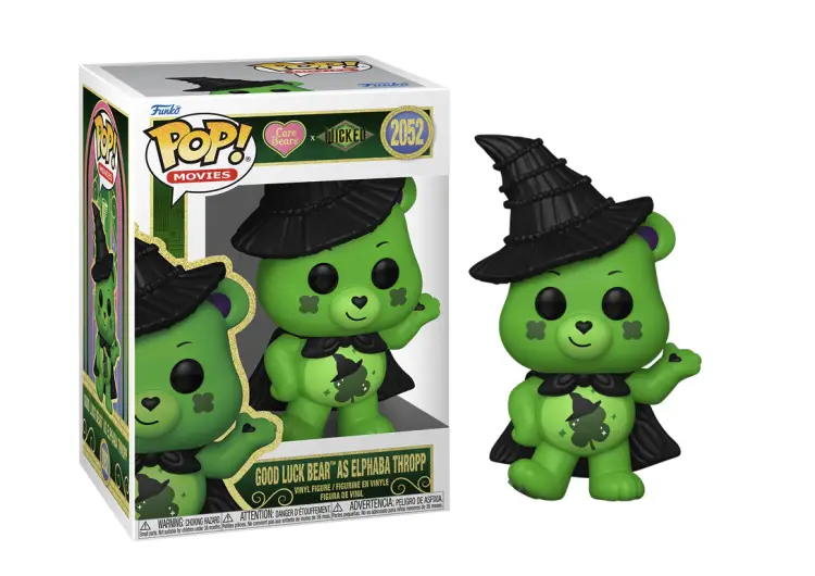 Funko - WICKED CARE BEARS - POP N°2052 - Good Luck Bear as Elphaba Thropp